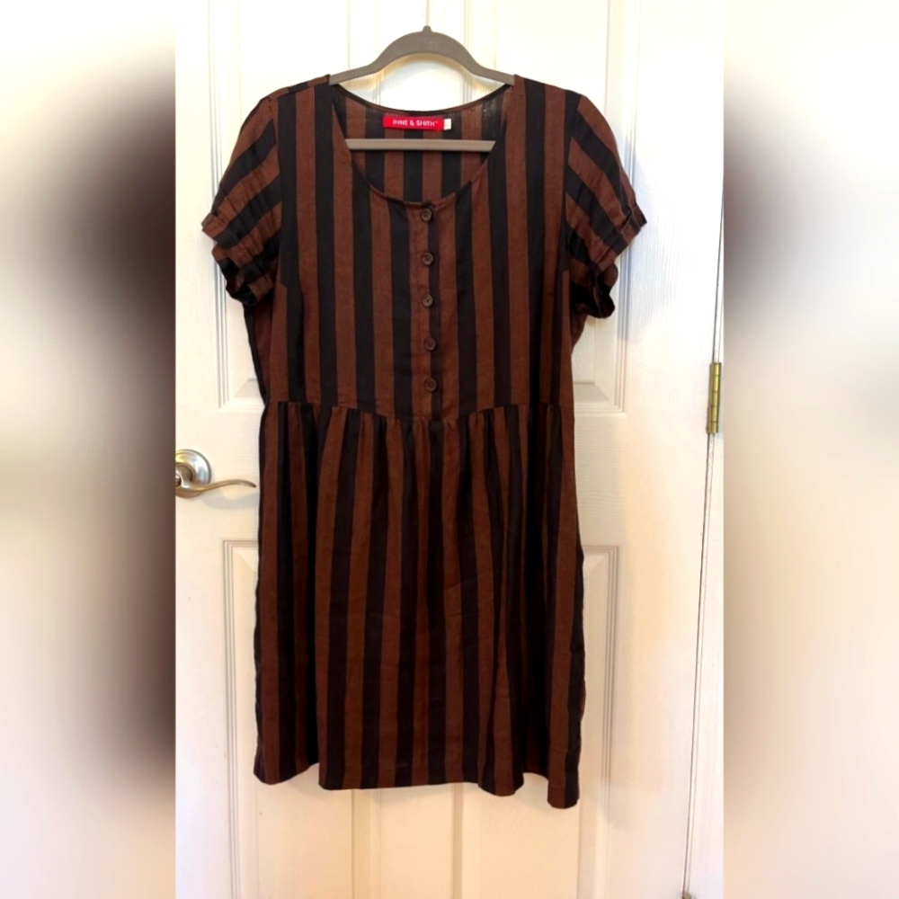 Pyne & Smith Cocoa and Black Stripe #11 Large